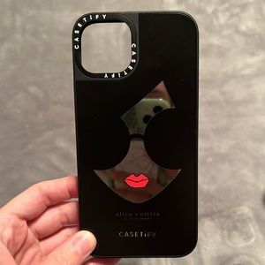 Casetify Classic Stace Face iPhone 13 case with MagSafe and mirror
